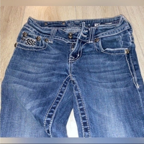 Miss me bootcut boot blue jeans denim - Picture 4 of 7